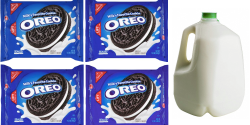 *HOT* $4 Off 4 Packages of OREO Cookies and ONE Gallon of Milk Coupon (+ Target Sale)