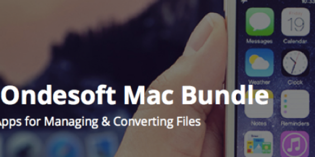 FREE Ondesoft Mac Bundle (Contains FIVE Apps for Managing & Converting Files Valued at $146)