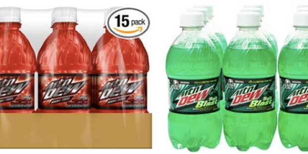 Amazon: 15 Pack of Mountain Dew Bottles ONLY $8 (Just 53¢ Per Bottle)