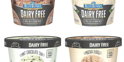 *HIGH VALUE* $2/1 AND $1/1 Pint of Blue Bunny Dairy-Free Frozen Dessert Coupons