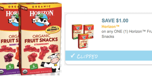 *RARE* $1/1 Horizon Fruit Snacks Coupon