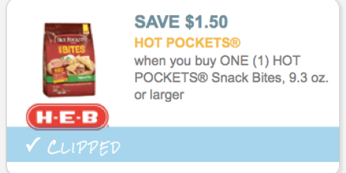 High Value $1.50/1 Hot Pockets Snack Bites Coupon (RESET!) = Only 44¢ Per Bag at Target