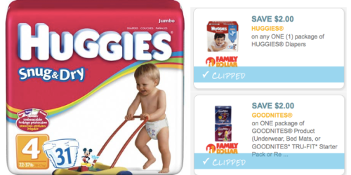 Baby Items Coupon Roundup (Save Big on Huggies, Pampers, Gerber, Kandoo, Burt’s Bees & More!)