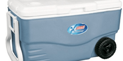 Coleman 100 Qt. Xtreme Wheeled Cooler with Tow Handle Only $59 Shipped (Regularly $99.99)