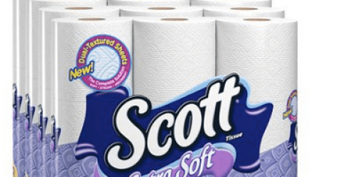 Amazon: 36 Scott Extra Soft Bath Tissue Double Rolls Only $14.65 (Just 41¢ Per Double Roll!)