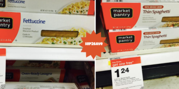 Target: Market Pantry Pasta ONLY 65¢ Each (Including 100% Whole Grain Variety)