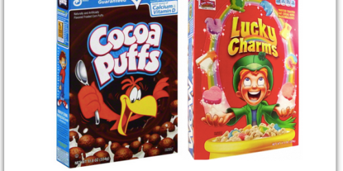 Walgreens: General Mills Cereals Only 99¢ This Week (Cocoa Puffs, Lucky Charms & MORE!)