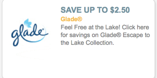 *NEW* Glade Coupons = Endless Color Starter Kit Only $2.67 at Target (Reg. $9.99!) + More