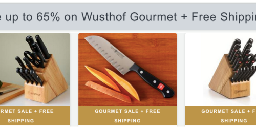 65% Off Wusthof Gourmet Knives + FREE Shipping