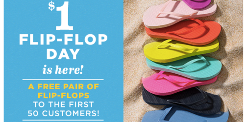 Old Navy: $1 Flip Flops Sale – TODAY ONLY