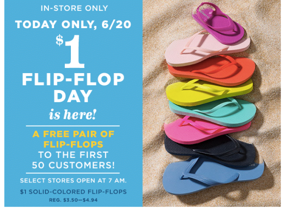 old navy flip flops review