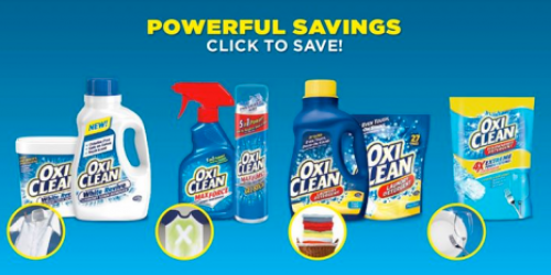 $6.75 Worth of New OxiClean & Pledge Coupons