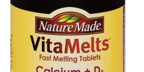 Target.com:  Nature Made VitaMelts Calcium Tablets – 100 Count bottle Only $1.24