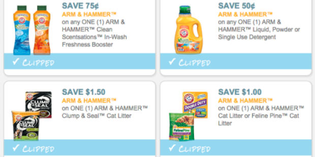 FOUR New Arm & Hammer Coupons = Laundry Detergent Only $2.49 at Walgreens