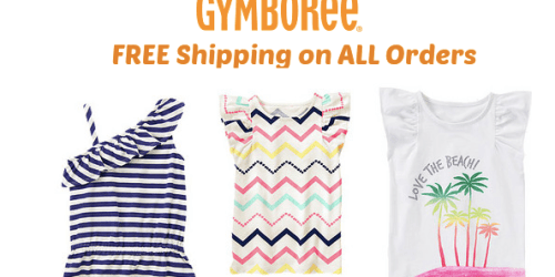 Gymboree.com: Free Shipping on ALL Orders + $12.99 & Under Sale (Ends Tonight!)
