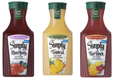 New $0.75/1 Simply Juice Drink Coupon
