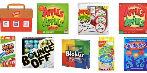 Amazon Lightning Deals: Save on Family Board Games Today Only (UNO, Blokus, Apples to Apples)