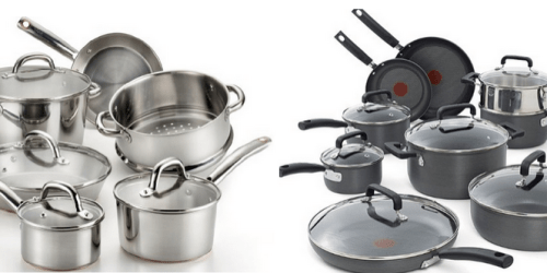 Amazon: 60% Off T-fal Cookware Sets (Ends Tonight!) – Score Highly-Rated Sets for As Low As $99 Shipped
