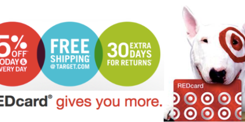 Target REDcard = Extra 5% Off All Purchases AND FREE Shipping on All Target.com Orders