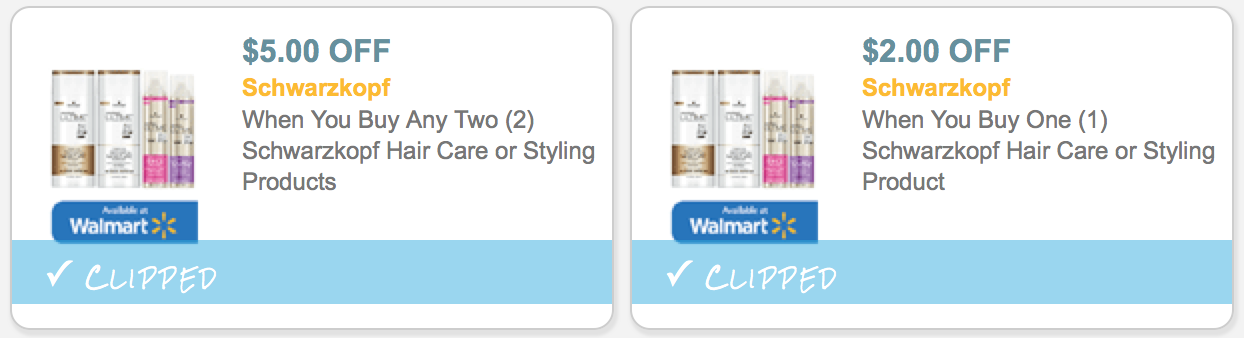 High Value Schwarzkopf Hair Care Product Coupons = Nice Deal at Walmart (After Exclusive Ibotta ...
