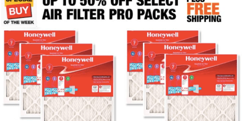 HomeDepot.com: 50% Off Honeywell Allergen Plus Air Filters + Free Shipping (ONLY $5.38 Per Filter)