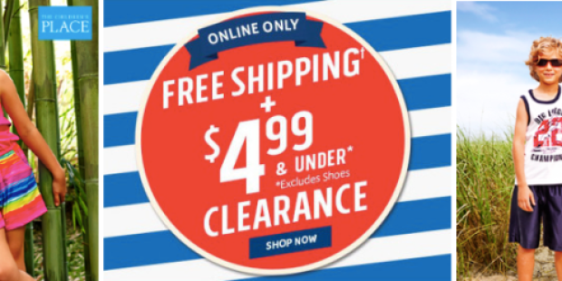 The Children’s Place: $3.99 Dresses, PJ’s, Stretchies, $2.39 Matchables and More + FREE Shipping