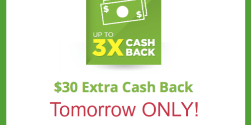 Snap by Groupon: Earn up to $30 in Cash Back (Tomorrow Only!)