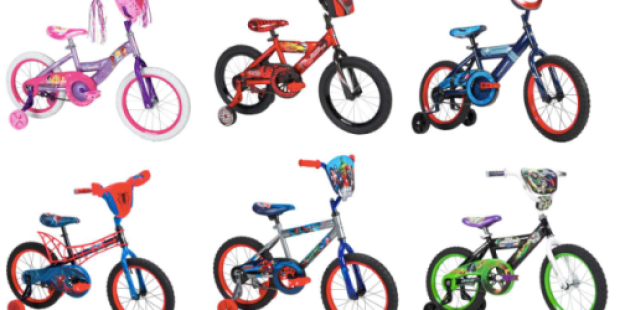 Walmart: 16″ Disney or Marvel Kids Huffy Bike w/ Training Wheels Only $59.97 Shipped (Reg. $79.97)