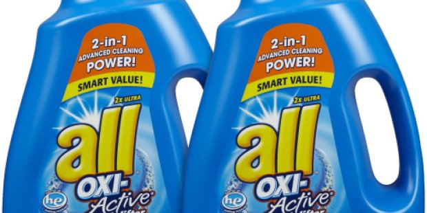 Target: All Liquid Laundry Detergent 100oz Bottles Only $4.87 Each (= Just 8.6¢ Per Load)