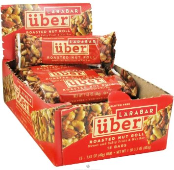 Larabar Uber Gluten Free Sweet And Salty Mixed Nut Food Bar Roasted Roll 1 42 Ounce Bars Pack Of 15 Only 11 38 Shipped When You Clip The 20 Off