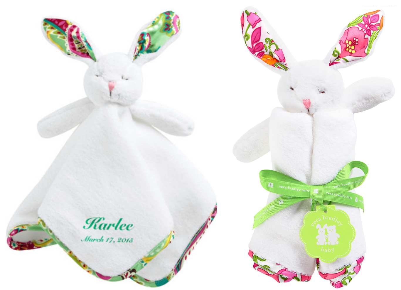 Vera bradley best sale lovey bunny