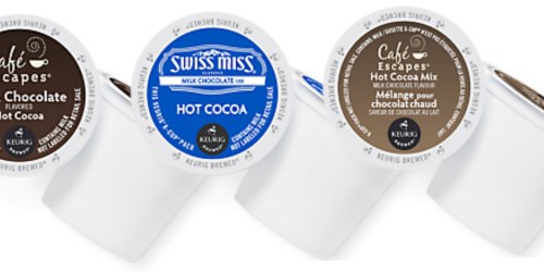 Keurig.com: *HOT* Cafe Escapes or Swiss Miss Cocoa K-Cups ONLY $3.75 Shipped (Just $16¢ Per K-Cup!)