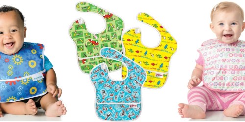 Amazon: Highly Rated Bumkins 3-Pack Waterproof Dr. Seuss SuperBibs Only $8.90 (Great Baby Shower Gift)