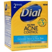 dial acne bar soap