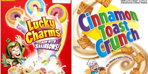Target: Free $5 Gift Card w/ Purchase of 5 Kid’s Cereals + $5/3 Fruit of the Loom Products Coupon (Starting 8/2)