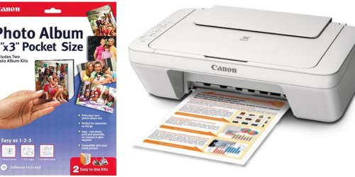 Adorama.com: Canon PIXMA Inkjet Photo All-in-One Printer + Photo Album Kit ONLY $20.79 Shipped