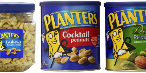 Amazon: Extra 20% Off Planters Nuts Coupon = Cocktail Peanuts Only $2.62 Each Shipped + More