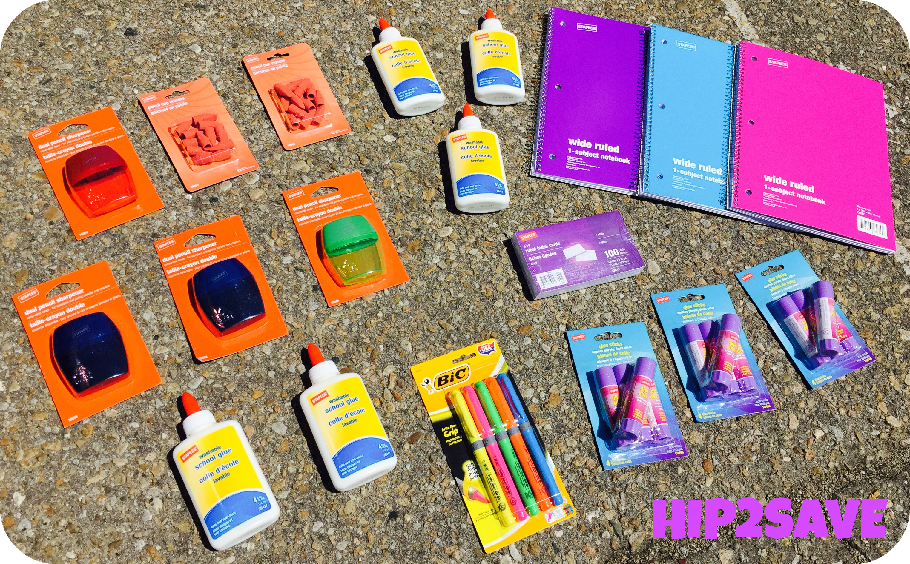 Staples Score 19 School Supplies for UNDER 5