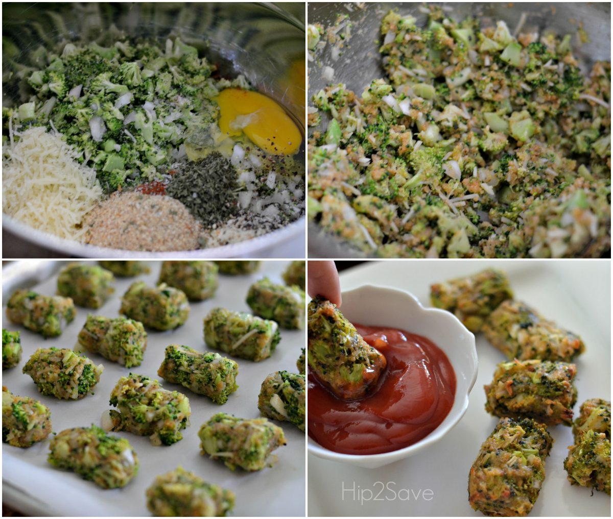 Homemade Baked Broccoli Tots • Hip2Save