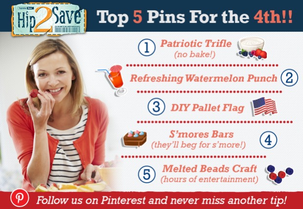 Hip2Save Weekly Top Pins 7/4