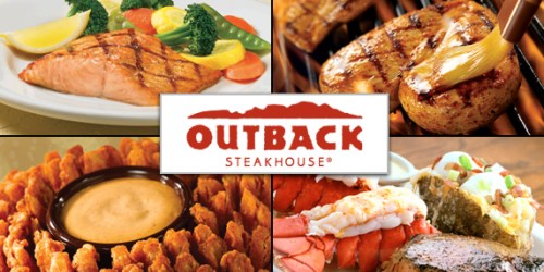 Outback Steakhouse: 15% Off Entire Check + More