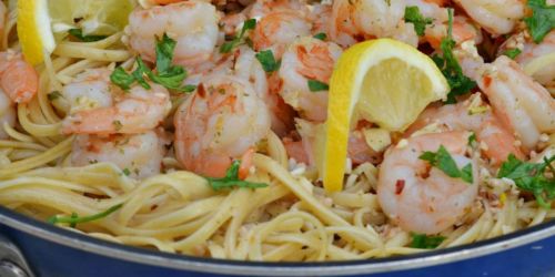 Shrimp Scampi (Easy AND Quick Meal Idea)