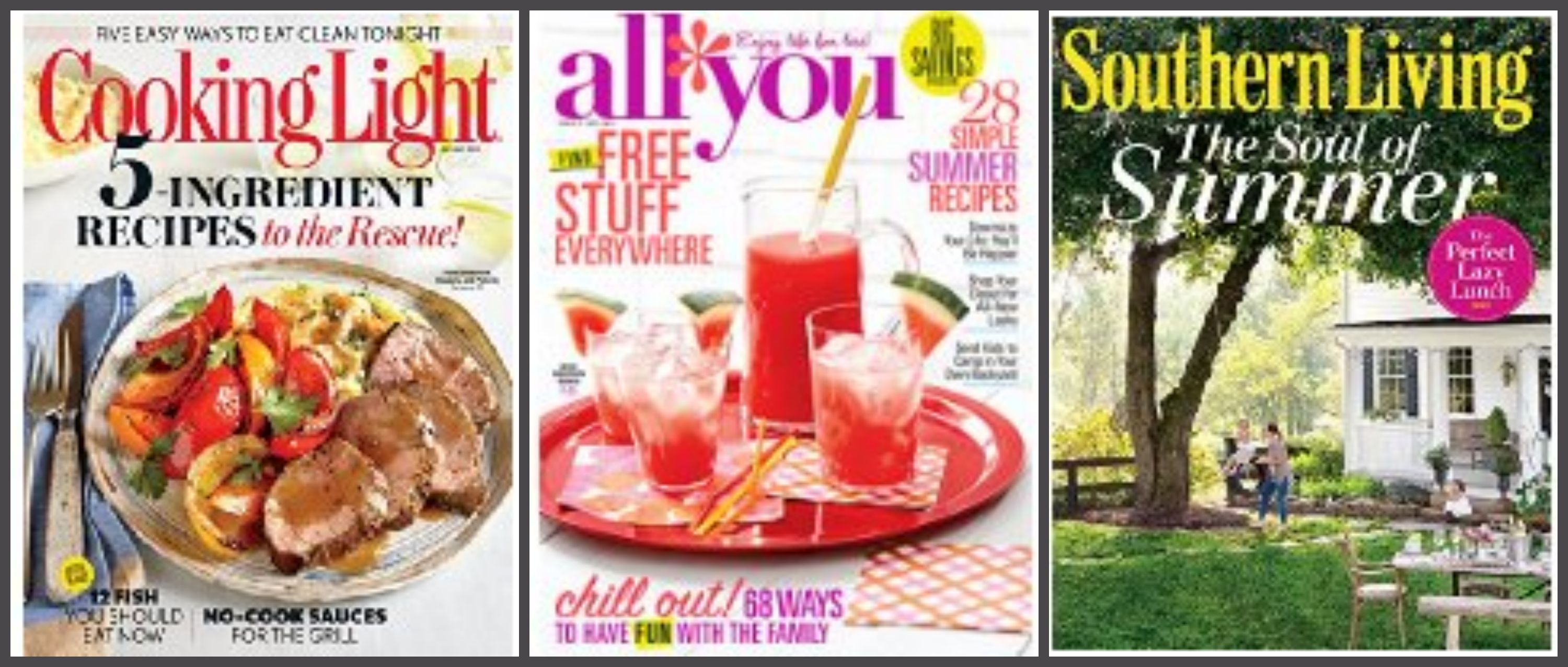 Amazon: $5 Magazine Subscriptions (Including All You, Cooking Light ...