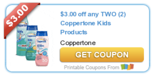 *NEW* $3/2 Coppertone Kids Products Coupon (NO Size Restrictions) = Nice Deals at Target & Walmart