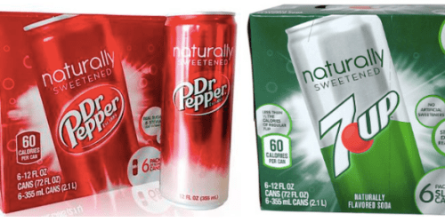 *RARE* $1/1 Naturally Sweetened 7-Up, Canada Dry, or Dr. Pepper 6-Pack Coupon (RESET!)