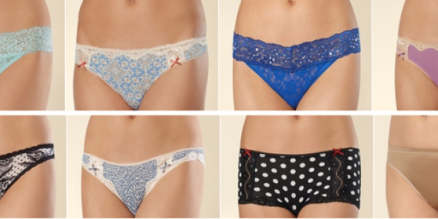 Soma.com: FIVE Pairs of Panties ONLY $5.97