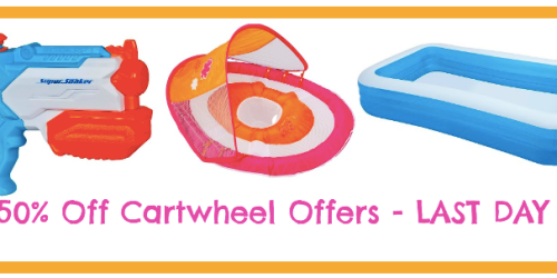 Target: 50% Off Target Cartwheel Offers – Ends Today (Nerf Super Soakers, Intex Pool & More!)