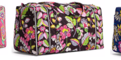 Vera Bradley Large Duffel Bag ONLY $34 (Reg. $85)