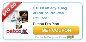 purina pro plan $10 coupon