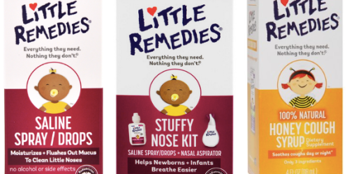 High Value $2/1 Little Remedies Product Coupon = Stuffy Nose Kit Only $1.79 at Walgreens